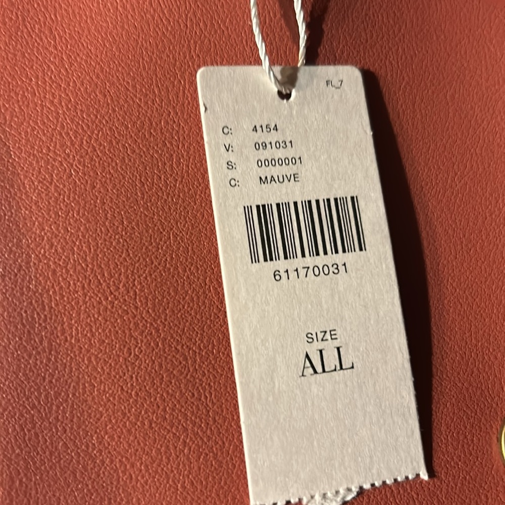 NWT Anthropologie Vegan Leather Wristlet - Picture 7 of 8